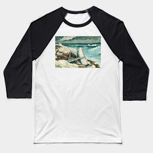 After the Hurricane, Bahamas by Winslow Homer Baseball T-Shirt